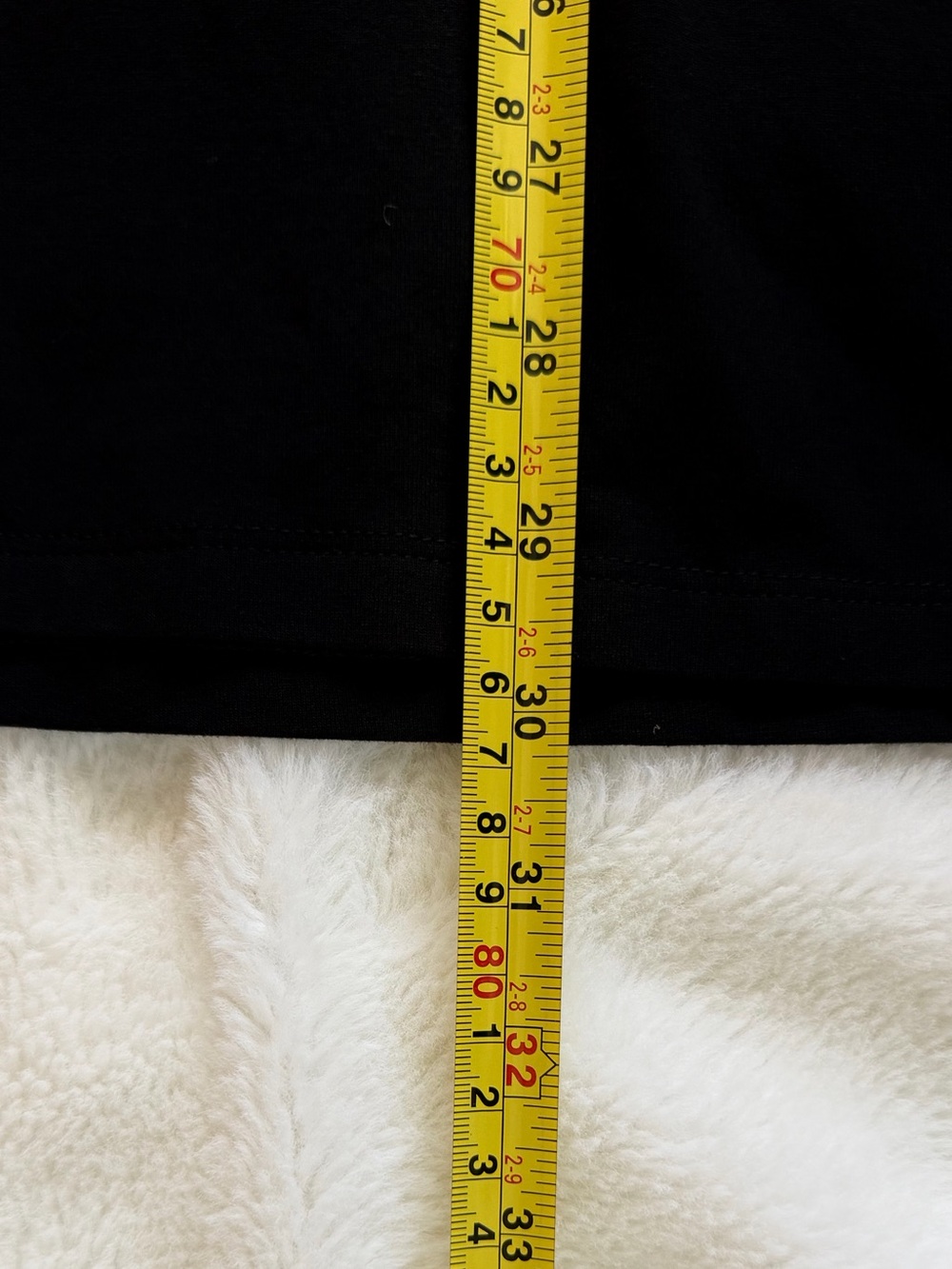 Eileen Fisher Black Stretch Jersey Knit A-Line Midi Skirt - Size Medium - Picture 10 of 11